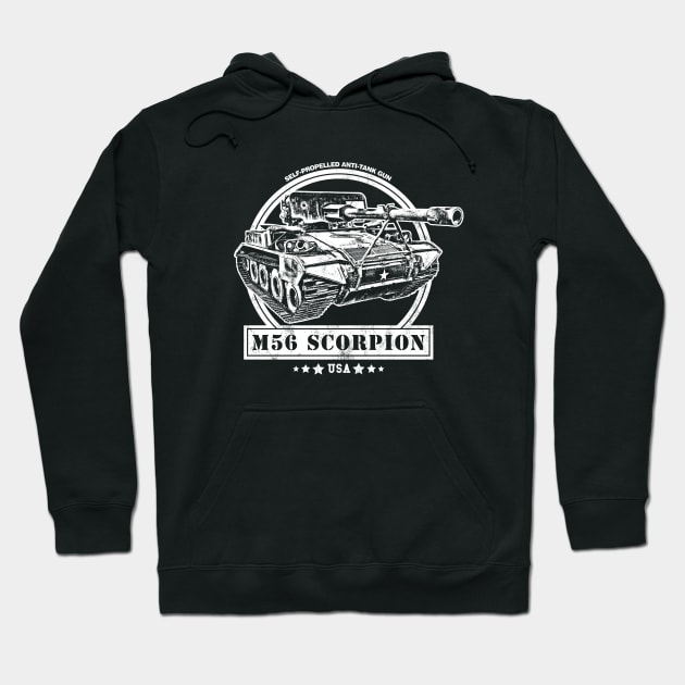 M56 Scorpion SPG Hoodie by rycotokyo81